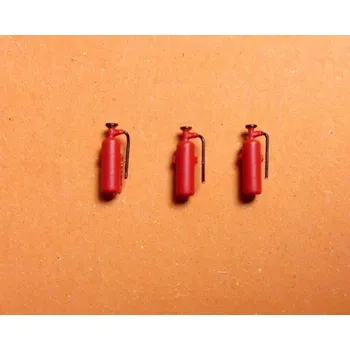 Modelová železnice hasící přístroje 3ks BDDP 23385