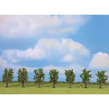 Modelová železnice listnaté stromy 7ks Noch 25088