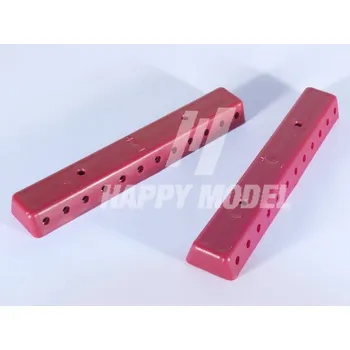 Modelová železnice lišta rozvodná červená 2ks+šrouby Viessmann 6844