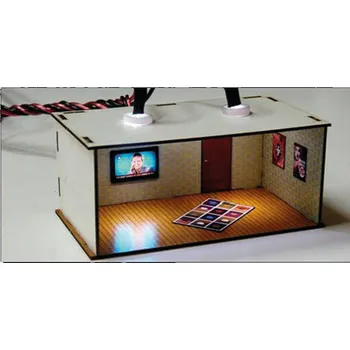 sada pro osvětlení budovy 2 ks - stavebnice Proses PLS-001