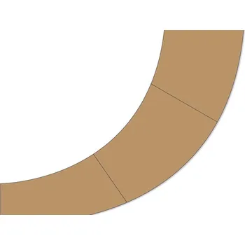 Modelová železnice kolejový podklad pro obloukové výhybky Easy-Track 671_672 Noch 53881