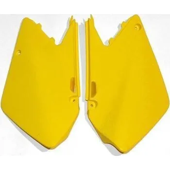 UFO boční tabulky zadní SUZUKI RM 125/250 01-02, barva žlutá