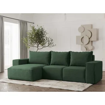 Sedací souprava Rohová sedačka do L Lea - Zelená 14