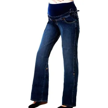 Těhotenské rifle 1S1001 modrá xl