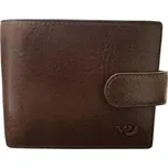 Marta Ponti kožená pánská peněženka hnědá B120357R Ruf