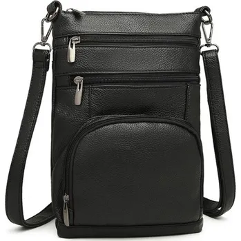 Kabelka Černá malá crossbody kabelka "Enigma"