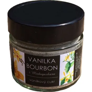 Cukr FOOD MARKET vanilkový cukr s vanilkou Bourbon 200g