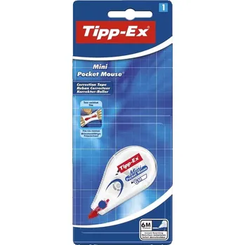 Korekční prostředek Korekční páska BIC Tipp-Ex Mini Pocket Mouse 5 mm x 6 m, blistr