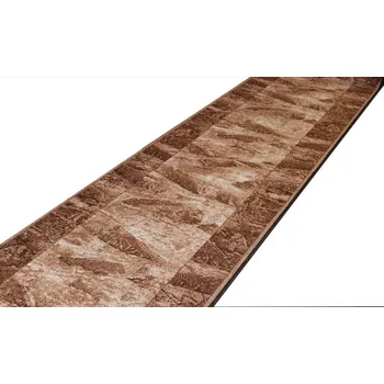 Koberec Koberce běhouny SARDIS /gel 42 hnědá Označení šíře role: 0,8 m