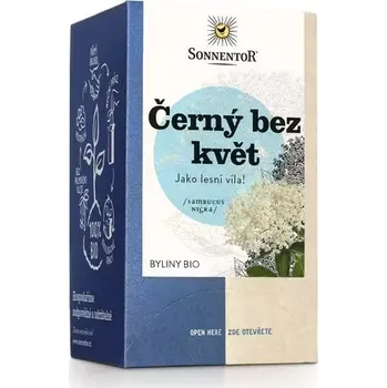 Čaj bylin. porc.dvoukom. Čern. bez květ 27g BIO SONNENTOR