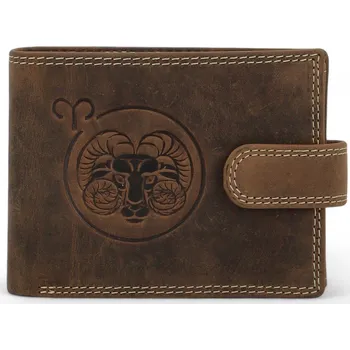 Peněženka Trendy pánská kožená peněženka Diviley Beran Tewry, hnědá