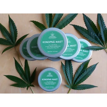 Rostlinný olej Konopná mast – full spectrum, 100 ml