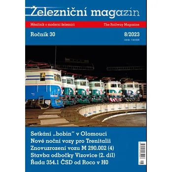 Časopis Železniční magazín 8/2023 Literatura zm2308