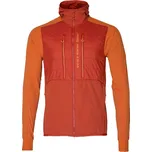Pánská větruodolná bunda Silvini Core oranžová M