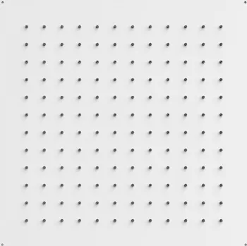 Sprchová hlavice TRES Sprcha stropní bílá-mat 500x500mm TG134951BM