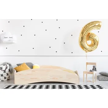 ADEKO BOX 6 Dřevěná dětská postel Rozměry: 90 x 180 cm