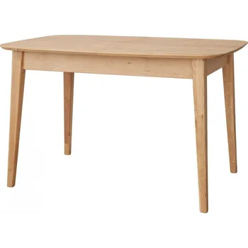 Jídelní stůl Rozkládací dubový jídelní stůl TELLO 120-165x80