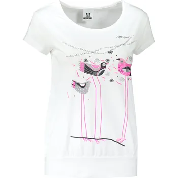 Dámské tričko Dámské triko ALTISPORT CARRYOVER ALW043120 BÍLÁ XL