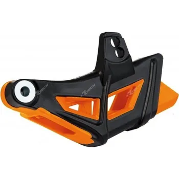 RACETECH vodítko řetězu KTM SX/SXF 07, EXC/EXCF 08-13, barva černá-oranžová (CRUKTMNRAR7) OEM 77304070310