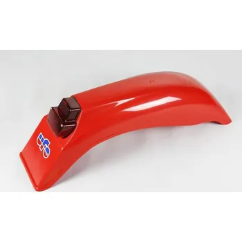 UFO zadní blatník VINTAGE 125-500ccm ENDURO 79-89, barva červená