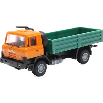 autíčko Tatra 815 4x4 oranžová/zelený valník IGRA MODEL 66818169
