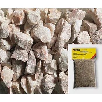 Modelová železnice kamení středně hrubé 250g Noch 09226