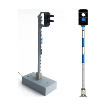 Modelová železnice návěstidlo AŽD seřaďovací ( B,M ) Němeček t230