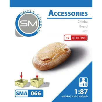 Modelová železnice chleba (10 ks) sma 066