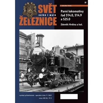 Časopis Svět železnice S7 - Parní lokomotivy řad 514.0, 514.9 a 525.0 ltr szs7