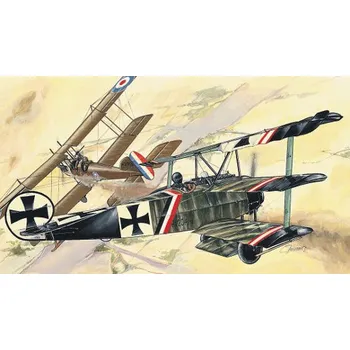 letadlo a vrtulník Fokker Dr. 1 Směr 805
