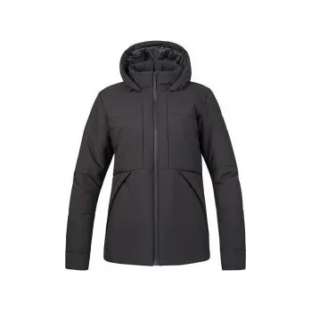 Dámská casual bunda Hannah TEA black beauty 40; Černá bunda + DÁREK DLE VÝBĚRU!