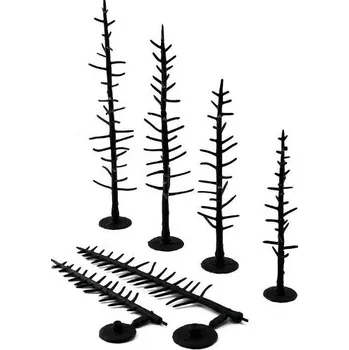Modelová železnice kostry jehličnatých stromů 70 ks Woodland Scenics TR1124