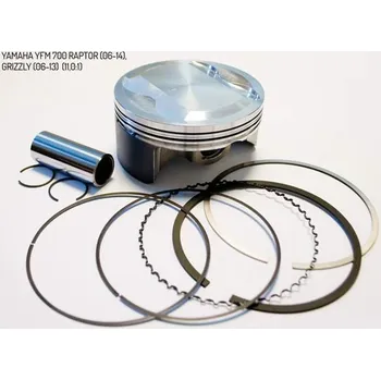 Píst motoru WOSSNER píst YAMAHA YFM 700 (YFM700) RAPTOR 06-15, GRIZZLY 06-13 (101,94 mm) (11,0:1=+1,8)