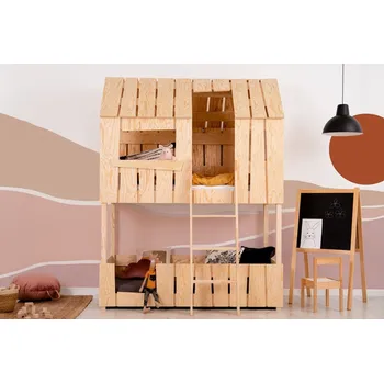 Dětská postel PAT Palanda chata ADEKO Rozměry: 70 x 160 cm