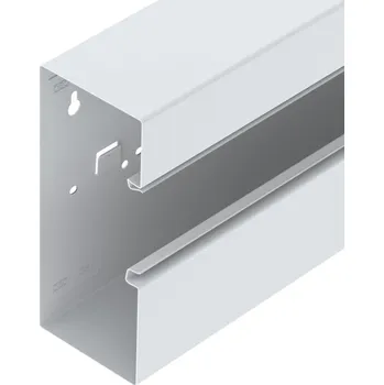 kabelová chránička OBO GS-A90210RW Kanál pro přístroje Rapid 80 90x210x2000 čistě bílá Ocel