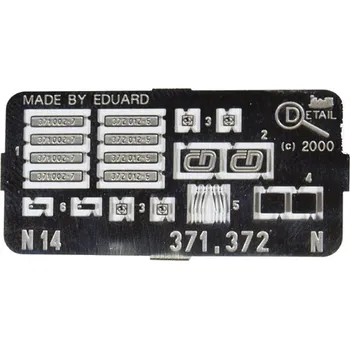 Modelová železnice doplňky 371 002-7, 372 012-5 Detail 1014