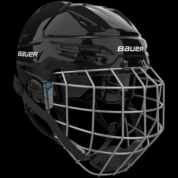 Hokejová helma Helma BAUER S24 RE-AKT 55 COMBO Barva: Černá, Velikost: L