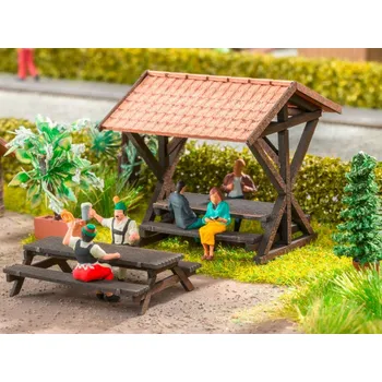 Modelová železnice odpočívadlo Noch 14674