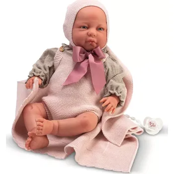 Panenka Reborn miminko - holčička Katy - od firmy ASIVIL ze Španělska (Velikost 46 cm)