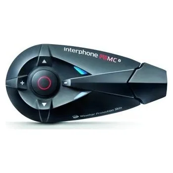 Interkom na motorku Bluetooth handsfree pro uzavřené a otevřené přilby CellularLine Interphone F5MC Twin Pack - 2x interkom