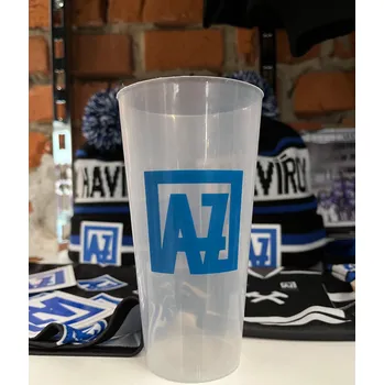 Jednorázové nádobí Plastový "půllitr" AZ Havířov