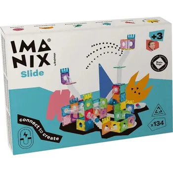 ostatní stavebnice Imanix Magnetická stavebnice Imanix Slide 134ks