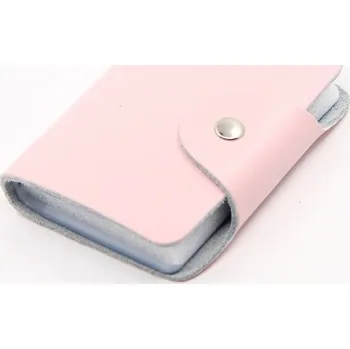 Pouzdro na doklady Růžová