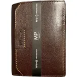 Marta Ponti kožená pánská peněženka bez zapínání hnědá B120637R ruf