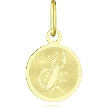Přívěsek Přívěšek znamení Štír ze žlutého zlata ZZ1248STIF + dárek zdarma