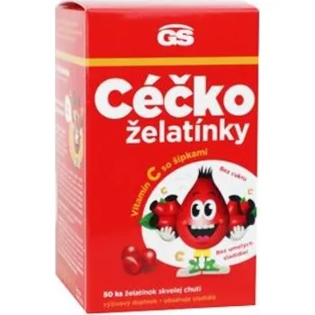GS Céčko želatinky bez cukru VEGANSKÉ 50ks