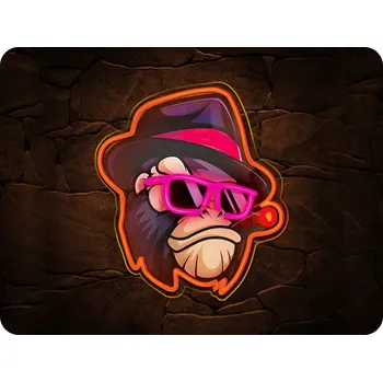 Žárovka NEON ART LED DEKORACE GANGSTA MONKEY STMÍVATELNÁ, 5V, USB [RTV100239]