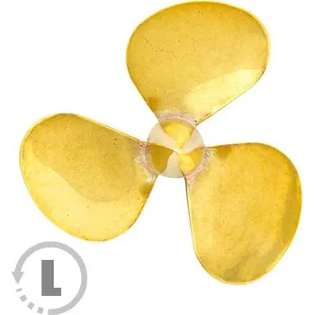 RC náhradní díl Raboesch lodní šroub tř.162 25mm M2 3-listý levý