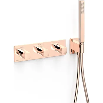 Sprchový set TRES B-SYSTEM 24K Rose Gold 30725301OP
