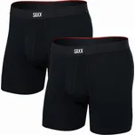 Boxerky Saxx Vibe Xtra Super Soft Bb Fly 2Pk Velikost: L / Barva: černá